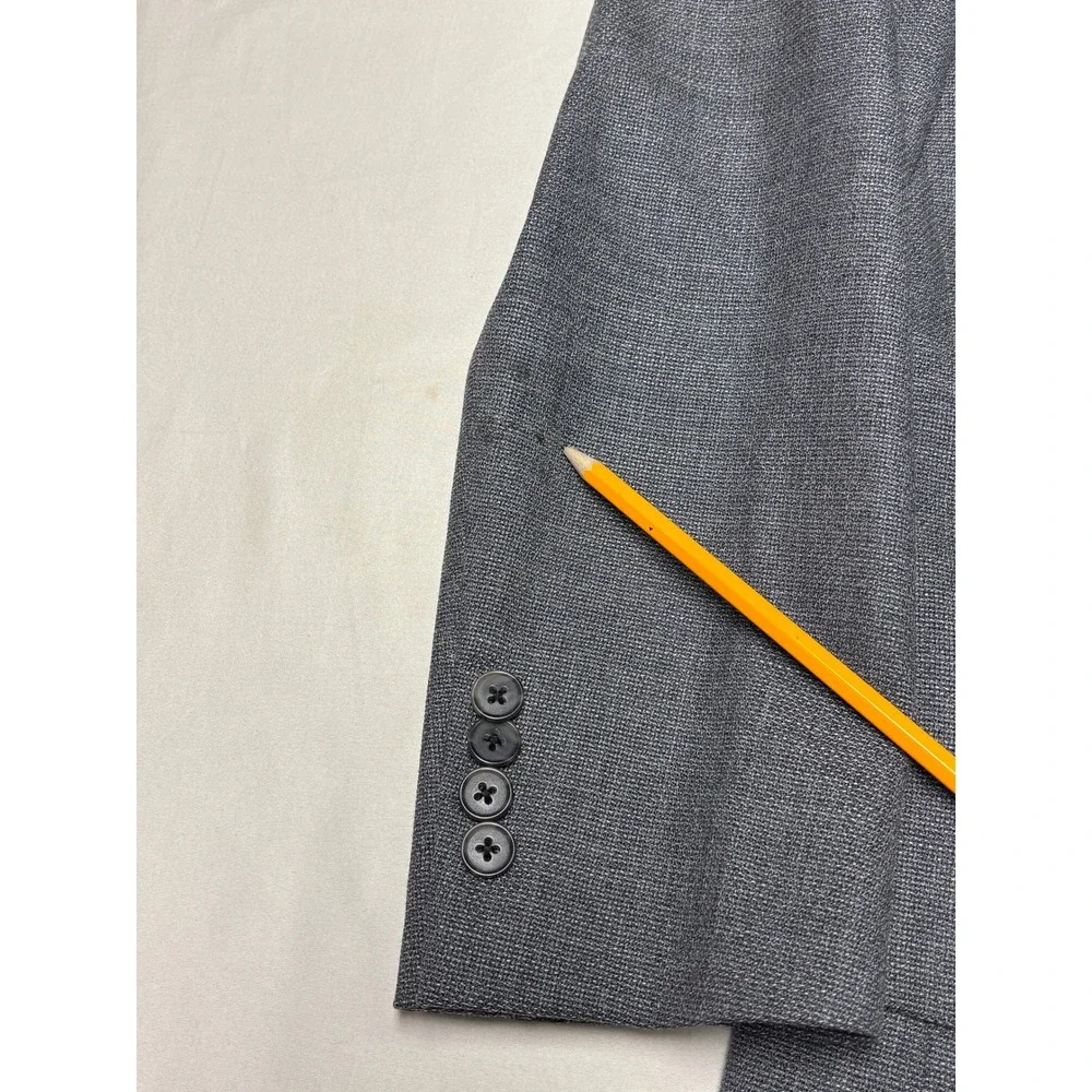 Bonobos x Vitale Barberis Slim Fit G Unconstructed Italian Wool Blazer Mens 36S